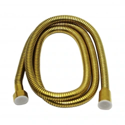 MRÇ-20 ( LÜX ) ( POŞETLİ ) ( GOLD SARI ) ÖRGÜLÜ DUŞ HORTUMU SPİRALİ 150CM*100