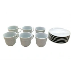 NEWLİFE CLKN-1652-A-B-C-D-E-H ( 12PCS ) PORSELEN KAHVE FİNCANI*18