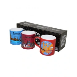 OS-PA ( LÜX ) ( İSTANBUL MANZARALARI ) SERAMİK KUPA İSTANBUL*36=K
