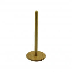 PABLITO HOME PBT-351 ( YUVARLAK ALTLIK ) AHŞAP BAMBU ( KAĞIT HAVLULUK ) HAVLU TUTUCU*80