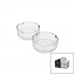 PYRAMID GLASSS AT-106 ( 2PCS ) ( 10CM ) ( CAM & DÜZ ) YUVARLAK KÜLLÜK*24
