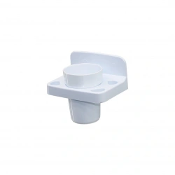 QLUX L-00646 ( ZEN ) DİŞ FIRÇALIK ( D.GEN: 8X12CM ) ( BARDAKLI + 4-FIRÇALIK )(BEYAZ ABS PLASTİK) ( YAPIŞKANLI MONTAJ )*24=K