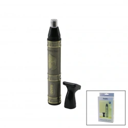 RADO RD-3156 (METAL GÖVDE) (2 BAŞLIK) (BURUN-KULAK-YANAK KIL TÜY ALMA & FAVORİ-ENSE ÇİZİM) MAKİNESİ (USB ŞARJLI)*100