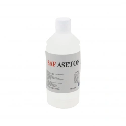 SAF ASETON 450ML ( OJE SİL & YAPIŞKAN TEMİZLEME & MAKİNE TEMİZLEME )*20=K