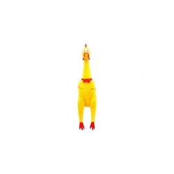 SHRİLLİNG CHİCKEN DMR-3445 ( KÜÇÜK ) ( SESLİ ) PLASTİK OYUNCAK HOROZ*480