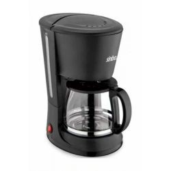 SİNBO SCM-2938 ( 2İN1 ) FİLTRE KAHVE & ÇAY DEMLEME MAKİNESİ ( 1.2LT CAM HAZNE & SU SEVİYE GÖSTERGE )*4