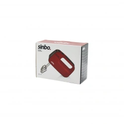 SİNBO SMX-2747 (BORDO) EL MİKSERİ (ÇELİK (ÇİFT) ÇIRPMA APARATI ) (3 KADEME HIZ) (ÇIRPICI ÇIKARTMA DÜĞMELİ & SAKLAMA BÖLMELİ)*12