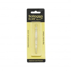 SOLİNGEN ELİZE SLG-517 ( OVAL DALGA DESEN ) ( GOLD ) CIMBIZ ( İNCE DİPLİ )*12X50