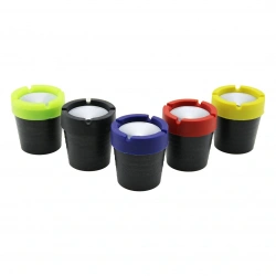 STAR ( METAL AĞIZLI ) ( YUVARLAK ) RENKLİ PLASTİK KOKUSUZ KÜLLÜK*12=K