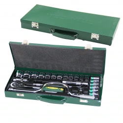 TECH-TUL TT-106 MIRROR ( 24PCS ) LOKMA SETİ ( METAL ÇANTALI )*1