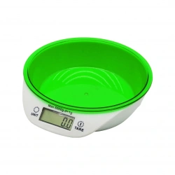 TECHFİT TF-1003 ( DİJİTAL & PİLLİ ) MUTFAK TERAZİ TARTI ( KASELİ & 5KG/1GR )*24