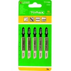 TOMAX T118A METAL 5PCS DEKOBAJ BIÇAK DEKUPAJ*200