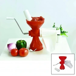 TUĞRA ÇELİK (PLASTİK) ( SÜZGEÇLİ & HAZNELİ ) SALÇA MAKİNESİ  (METAL KOLLU) (EV YAPIMI) (FİRESİZ) (PRATİK KULLANIM)(BRKT-312007)*12