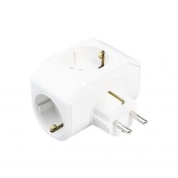 VİKO ( 3LÜ & YONCA PLUS ) GOLYAT ( BEYAZ ) TOPRAKLI PRİZ FİŞ ( 90 30 30 03-ZM )*24