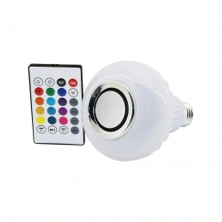 WINBOSS WN-1156 (2IN1) (KUMANDALI RGB LED AMPUL & BLUETOOTH HOPARLÖR MÜZİK ÇALAR) (LED=7W & HOPARLÖR=3W)*70