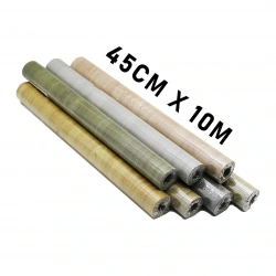 YAKUT-10689 PVC SELF-ADHESIVE FOIL ( 10MT X 45CM ) ( RENKLİ AHŞAP DESENLİ ) FOLYO YAPIŞKANLI DUVAR KAĞIT*30