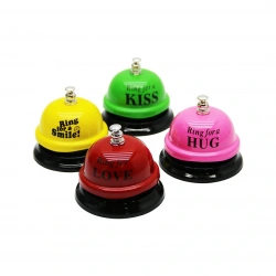 YAKUT-9862 ( BASMALI & KÜÇÜK ) RESEPSİYON RESTORANT OTEL ZİLİ ( ( ÇAP : 6.4CM  BOY : 5.4CM )*120