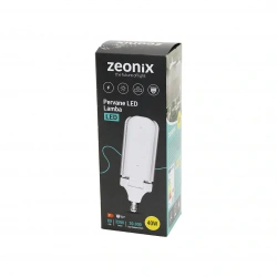 ZEONİX (3KOLLU PERVANE MODELİ) BEYAZ LED LAMBA AMPUL (36/40W & E27) (3200LM & 3000-6500K) (17CM X 3KANAT)*100