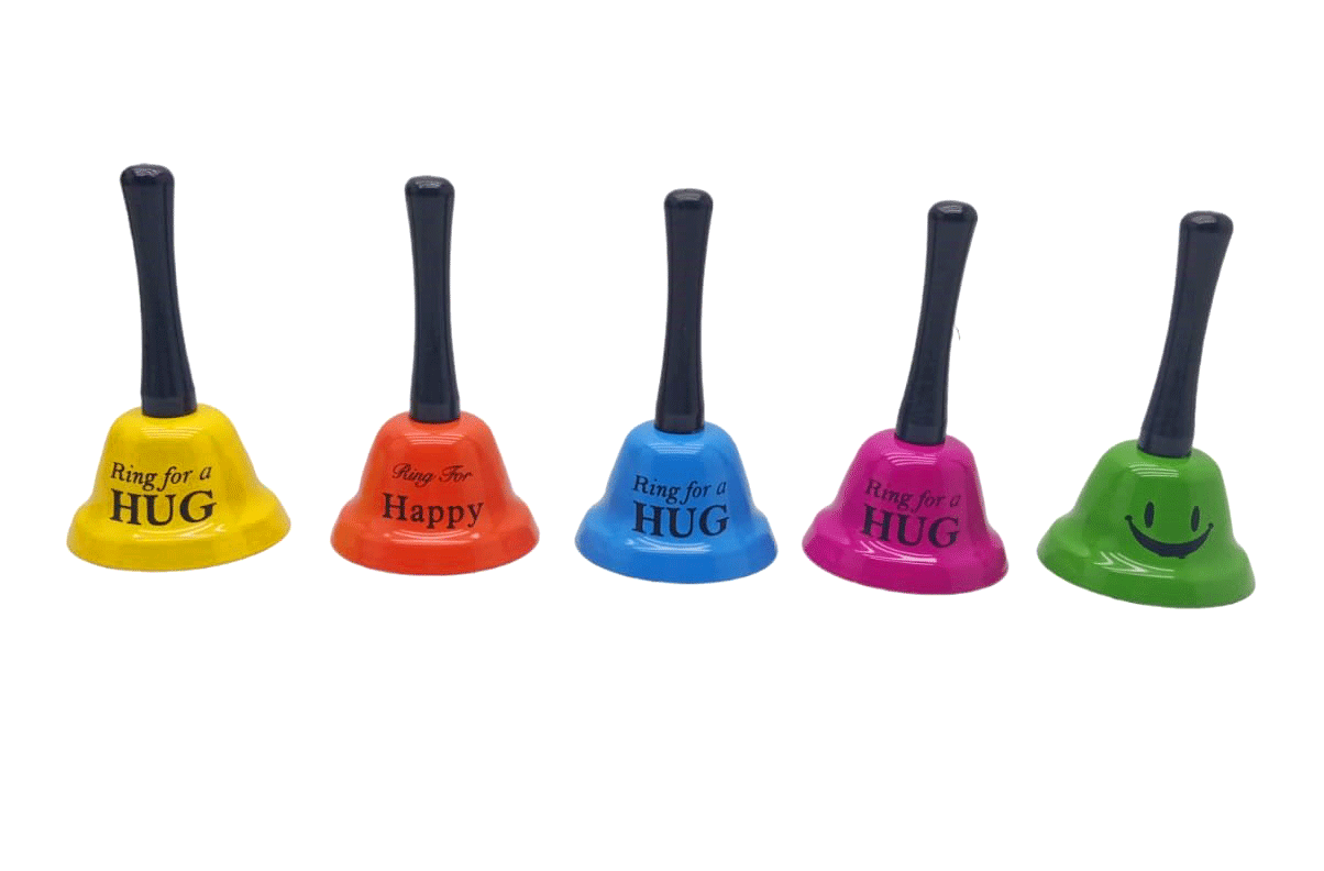 İBİCO-947 ( TUTMALI & SALLAMALI ) RESTORANT OTEL ZİLİ ( ÇAP : 6.5CM -- SAPLI BOY : 12.5CM )*10X30