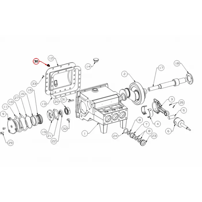 C/SCR, HH 1/2-13 UNC X 3/4 G8 ZP