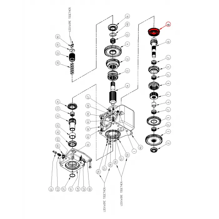 BEARING, DEEP GROOVE BALL 55 x 120 x 29 OPEN C/W SNAP RING