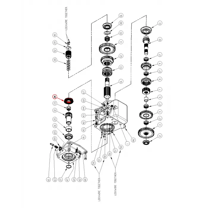 BEARING, DEEP GROOVE BALL 55 x 100 x 21 OPEN C/W SNAP RING