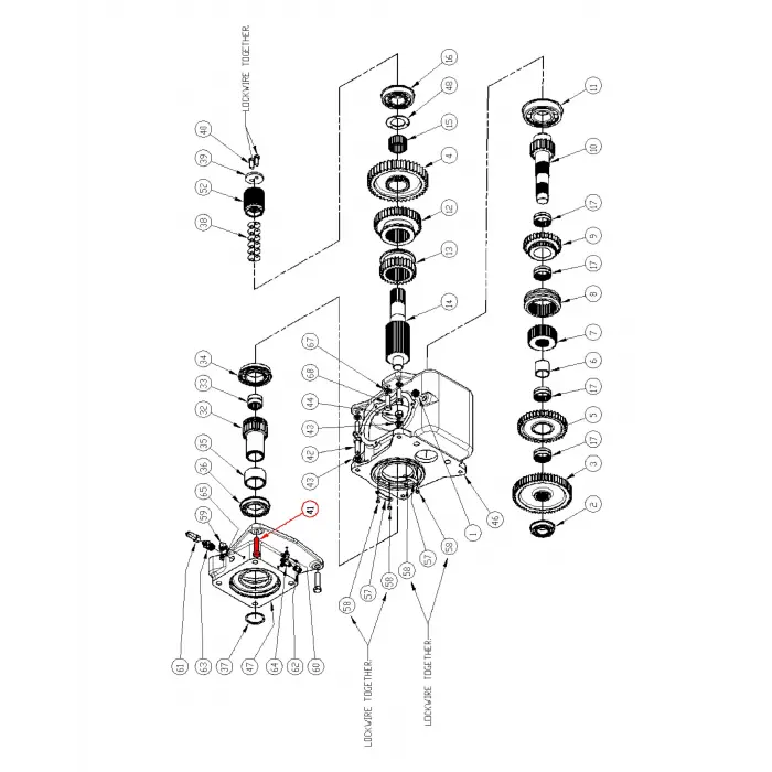 C/SCR, HH 9/16-12 UNC x 2-1/4 G8 ZP