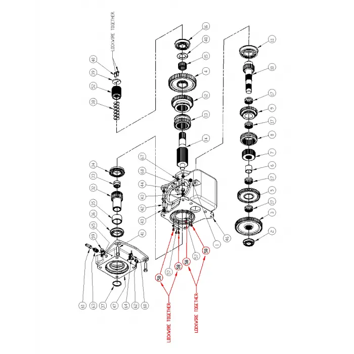 C/SCR, HH 1/4-20 UNC x 1/2 REWORK