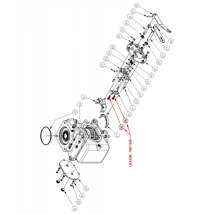 C/SCR, HH DRILLED HEAD