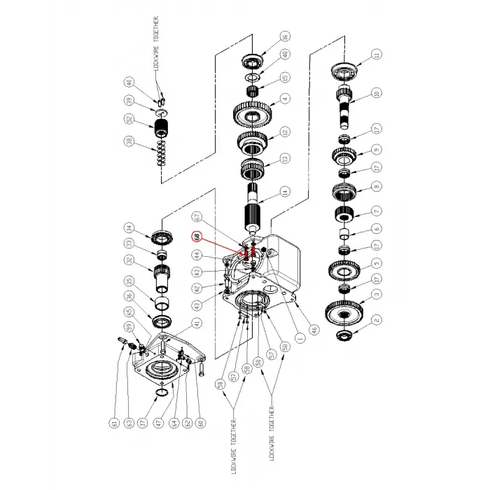 C/SCR, HH 1/2 UNC X 1-3/4 G8