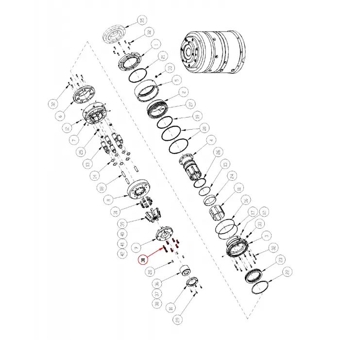 C/SCR, SH 3/4-10 UNC X 1-3/4 A574 ZF