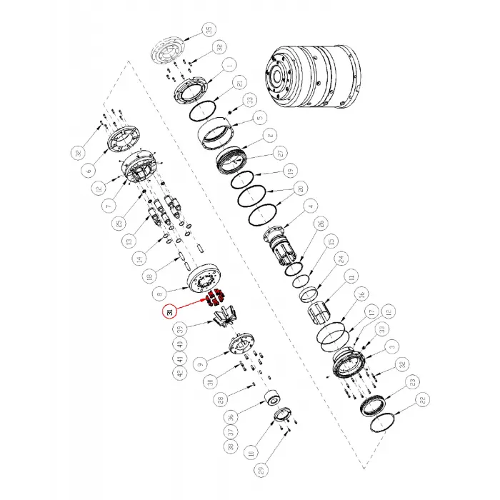 C/SCR, SH 1/2-20 UNF x 2 A574 BLK