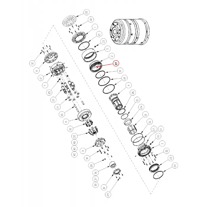 PIN, 3/8 DIA x 1 LG GROOVED