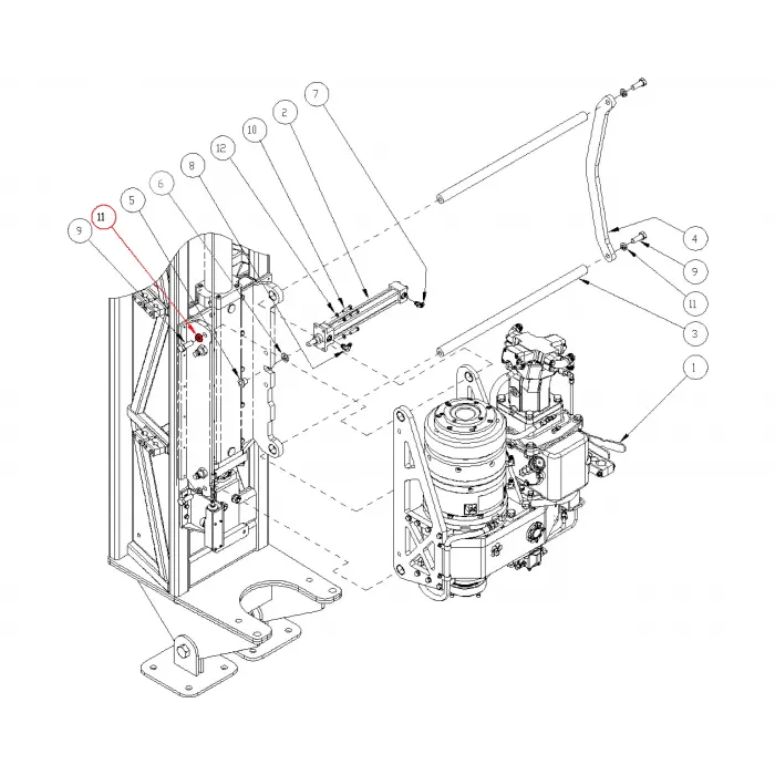 L/WASHER, 3/4 SAE G8