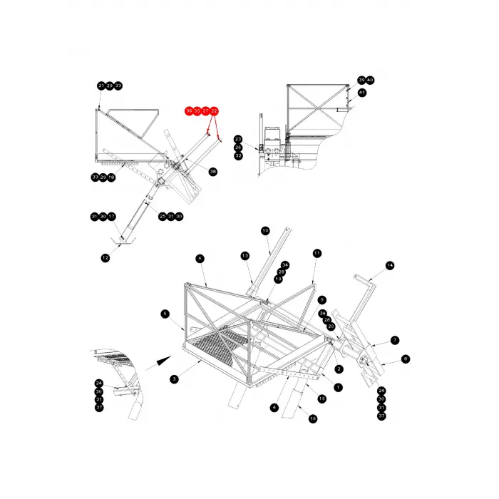 C/SCR, HH 3/8-16 UNC x 3-1/2 G8 ZP