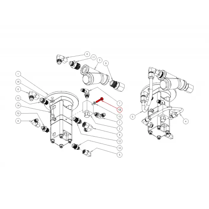 C/SCR, HH 1/4-20 UNC x 1-1/4 G8 ZP