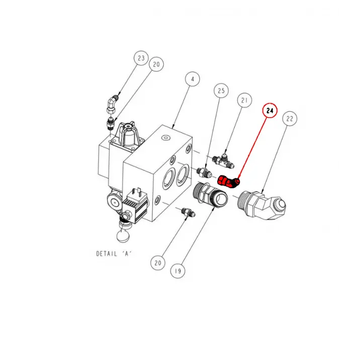ADAP, HYD 45 6 MJ 6 FJS