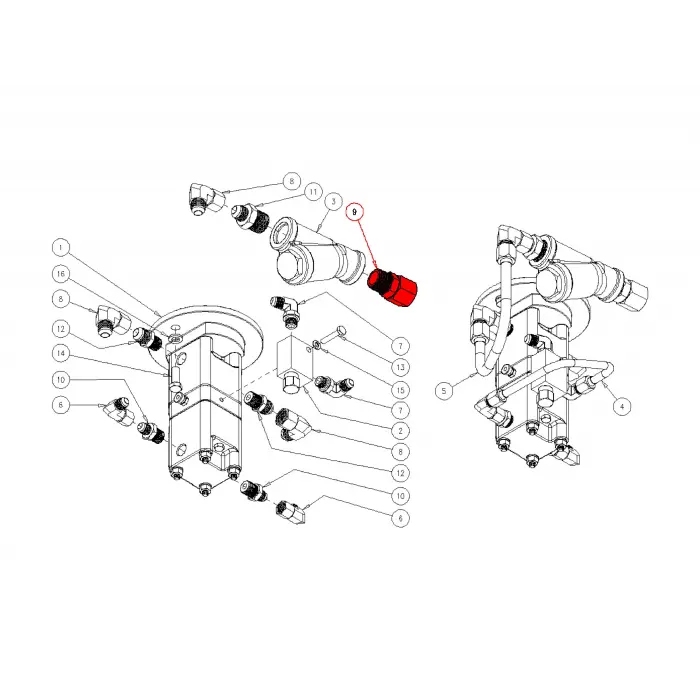 ADAP, HYD STR 12 MP 12 FJS