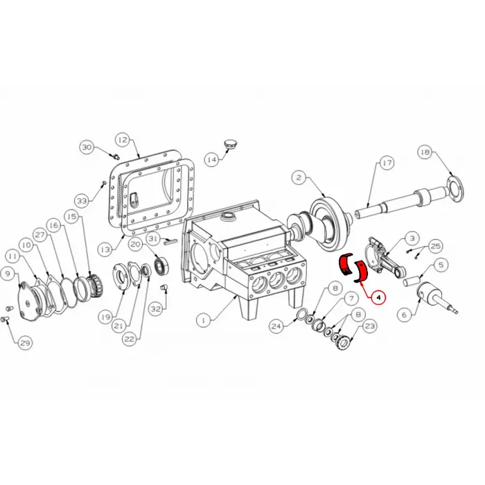 BEARING INSERT 1 PR 1284709