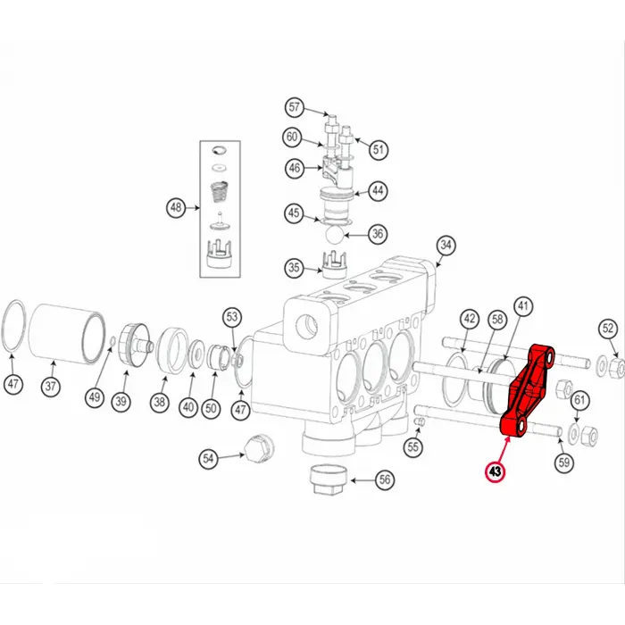 CLAMP, CYLINDER HEAD