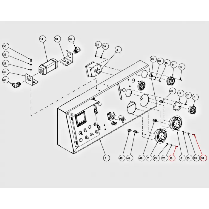 C/SCR, HH #10-24 X 3/4 LG
