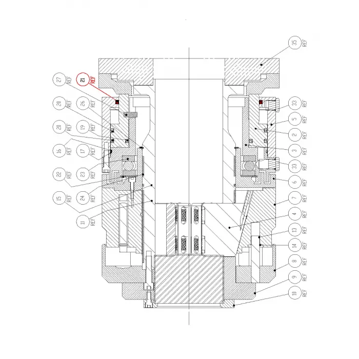CUP SEAL, PISTON URETHANE