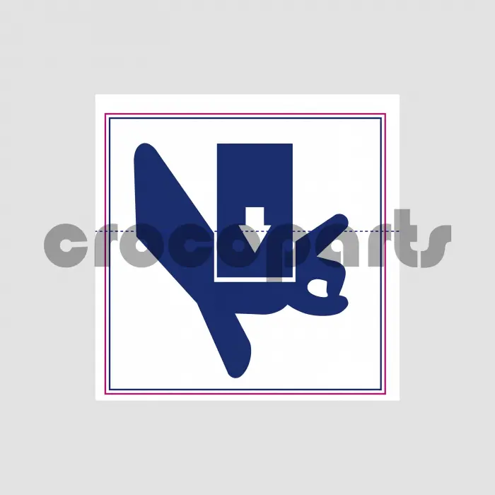 DECAL, PINCH POINTS