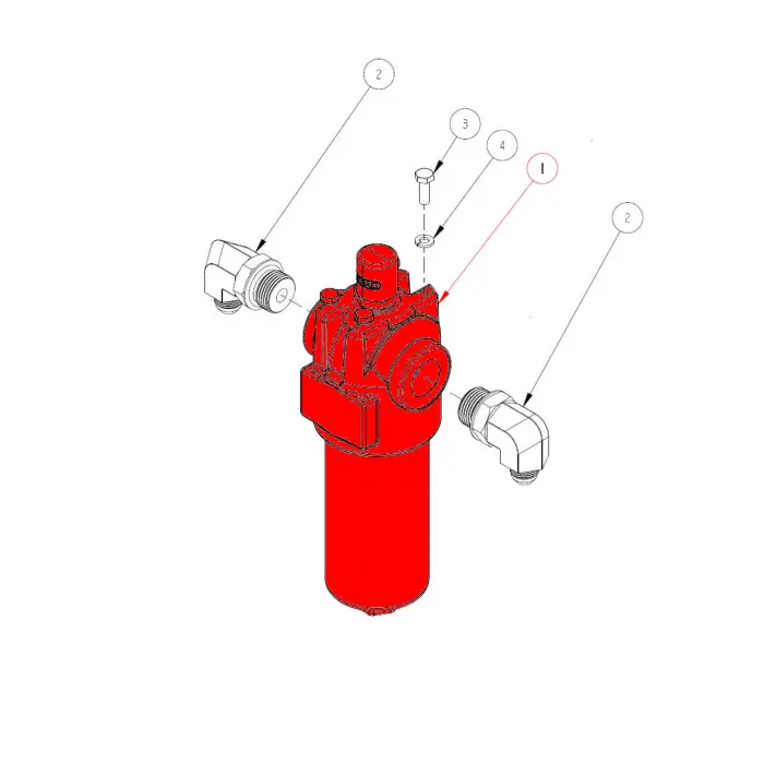 FILTER SUB ASM, LUBE