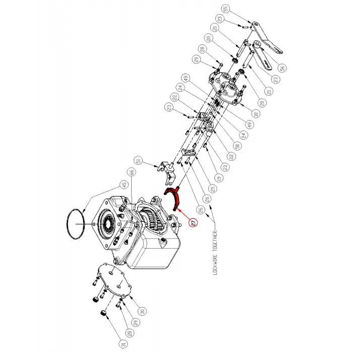 FORK, 2ND & 3RD SHIFTER