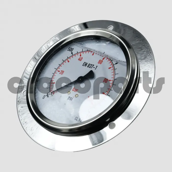 GAUGE, PRESSURE 100MM PM 5000 PSI/BAR