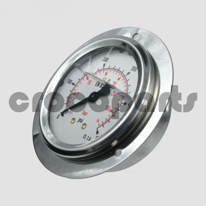GAUGE,PRESSURE 63MM PM 500 PSI/BAR