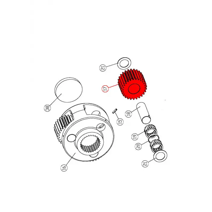 GEAR, OUTPUT PLANET