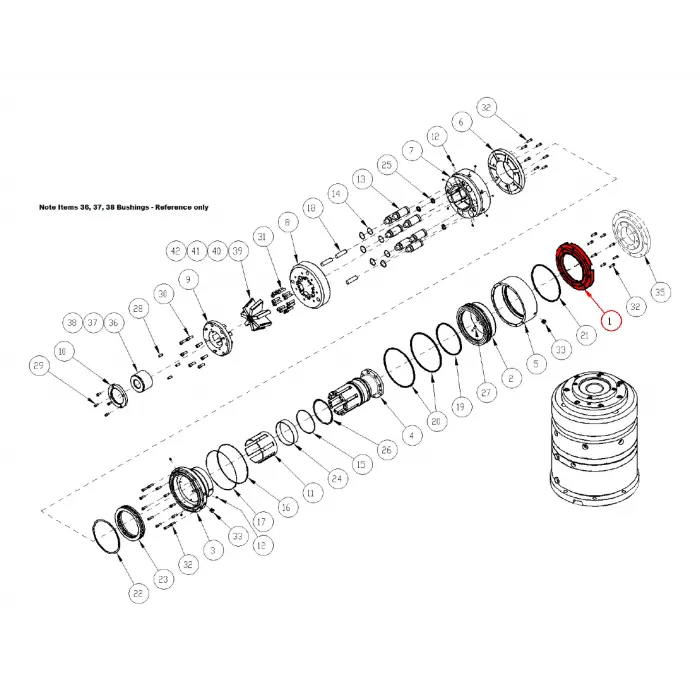 MOUNTING PLATE, CHUCK