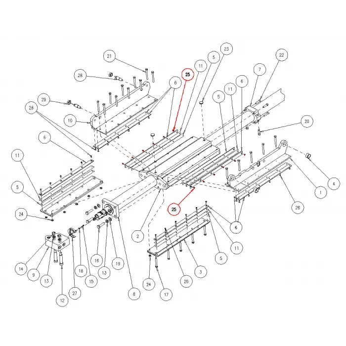 M/SCR, FLT HD 1/4UNC X 1/2 BRASS